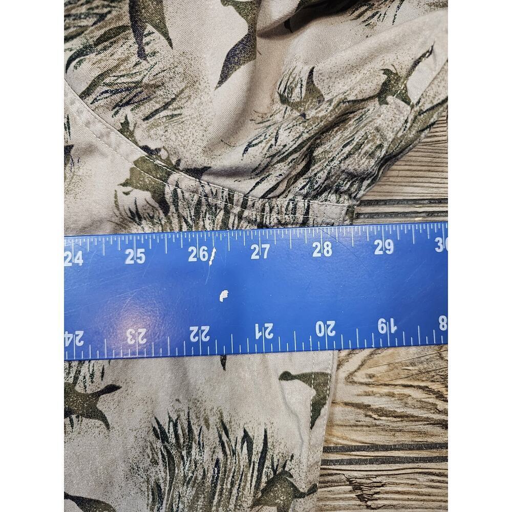 Woolrich Shirt Mens 2XL AOP Bird Duck Water Fowl Button Down Hunting Outdoor - Picture 4 of 6